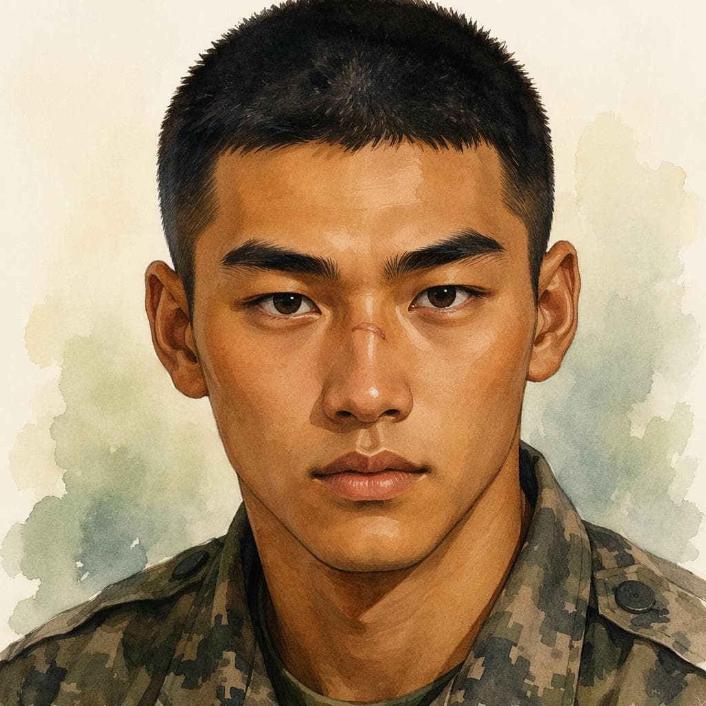 어머니가 보낸 사진 속 우리 집이 아니다