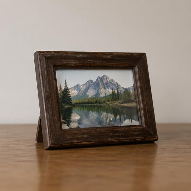 a small framed photograph on a plain surface
Chat attachment instruction: Generate exactly one in-world chat attachment, not a collage, split-screen, comic panel, flashback, or explanatory scene. If the prompt is a screenshot, phone screen, document, note, card, map, receipt, label, object photo, or photo someone took, frame that artifact directly. A name appearing in visible text or in 'photo taken by X' is not an instruction to draw that person. Do not show recurring story participants as visible people unless the prompt itself explicitly says they are visible. Keep unrequested people, faces, and bodies out of the image.