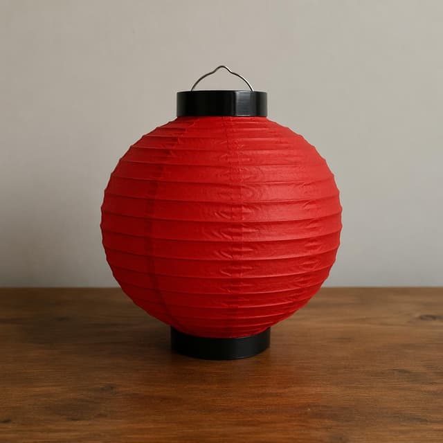 A single red paper lantern on a plain wooden table
Chat attachment instruction: Generate exactly one in-world chat attachment, not a collage, split-screen, comic panel, flashback, or explanatory scene. If the prompt is a screenshot, phone screen, document, note, card, map, receipt, label, object photo, or photo someone took, frame that artifact directly. A name appearing in visible text or in 'photo taken by X' is not an instruction to draw that person. Do not show recurring story participants as visible people unless the prompt itself explicitly says they are visible. Keep unrequested people, faces, and bodies out of the image.
