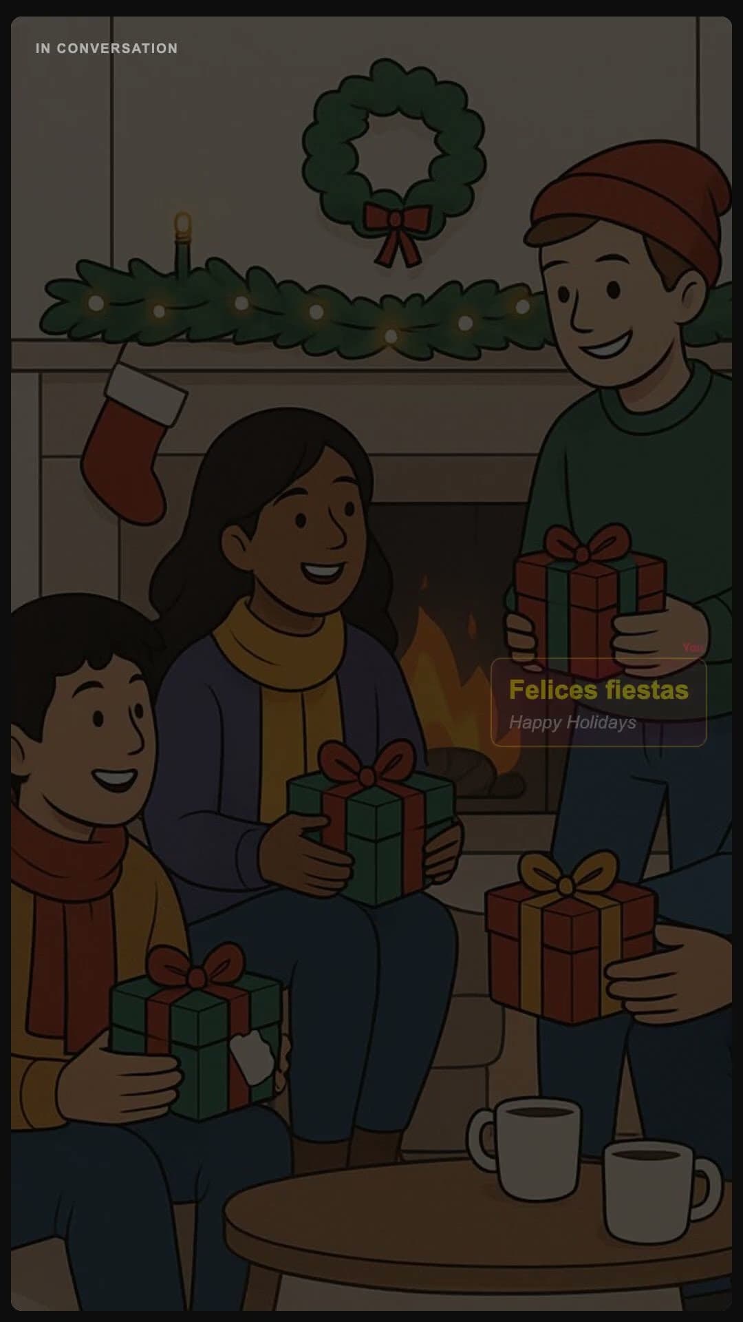 Happy Holidays - Spanish pronunciation video