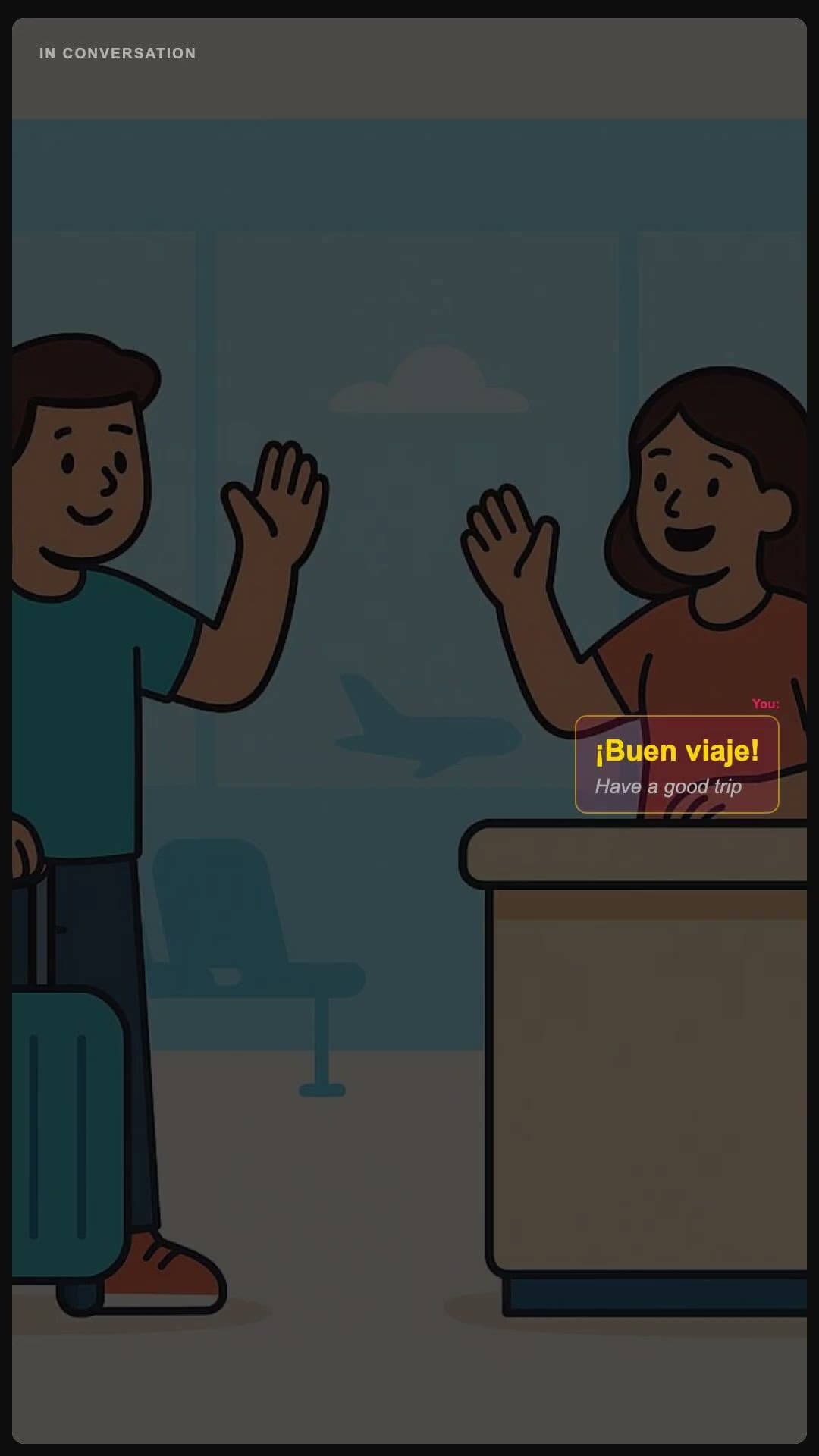 Have a good trip - Spanish pronunciation video