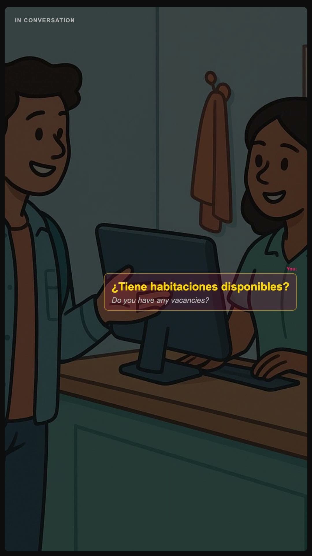 Avete camere disponibili? - Spanish pronunciation video