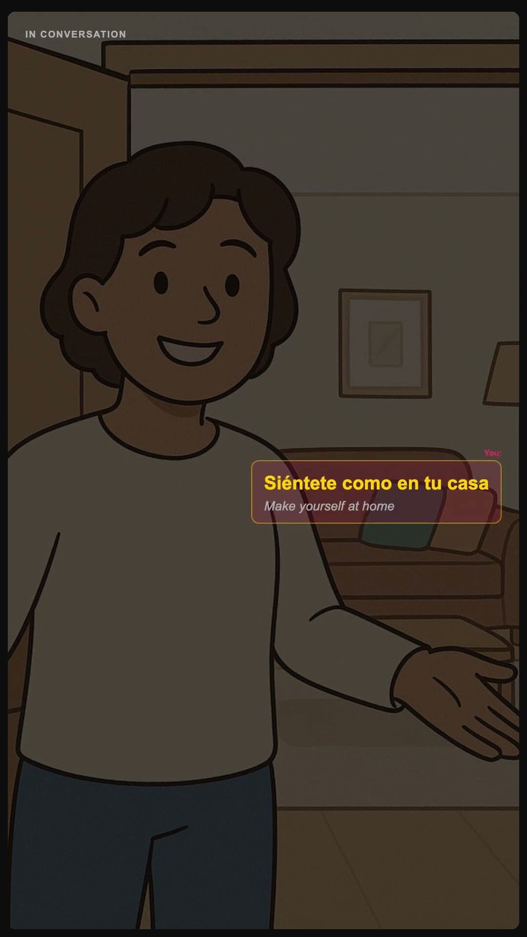 Make yourself at home - Spanish pronunciation video