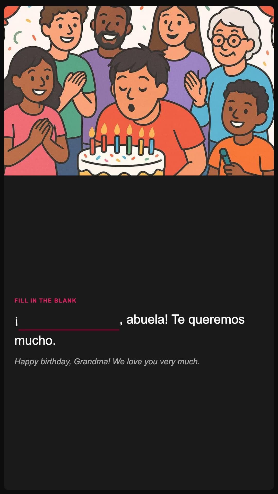 Happy Birthday - Spanish pronunciation video