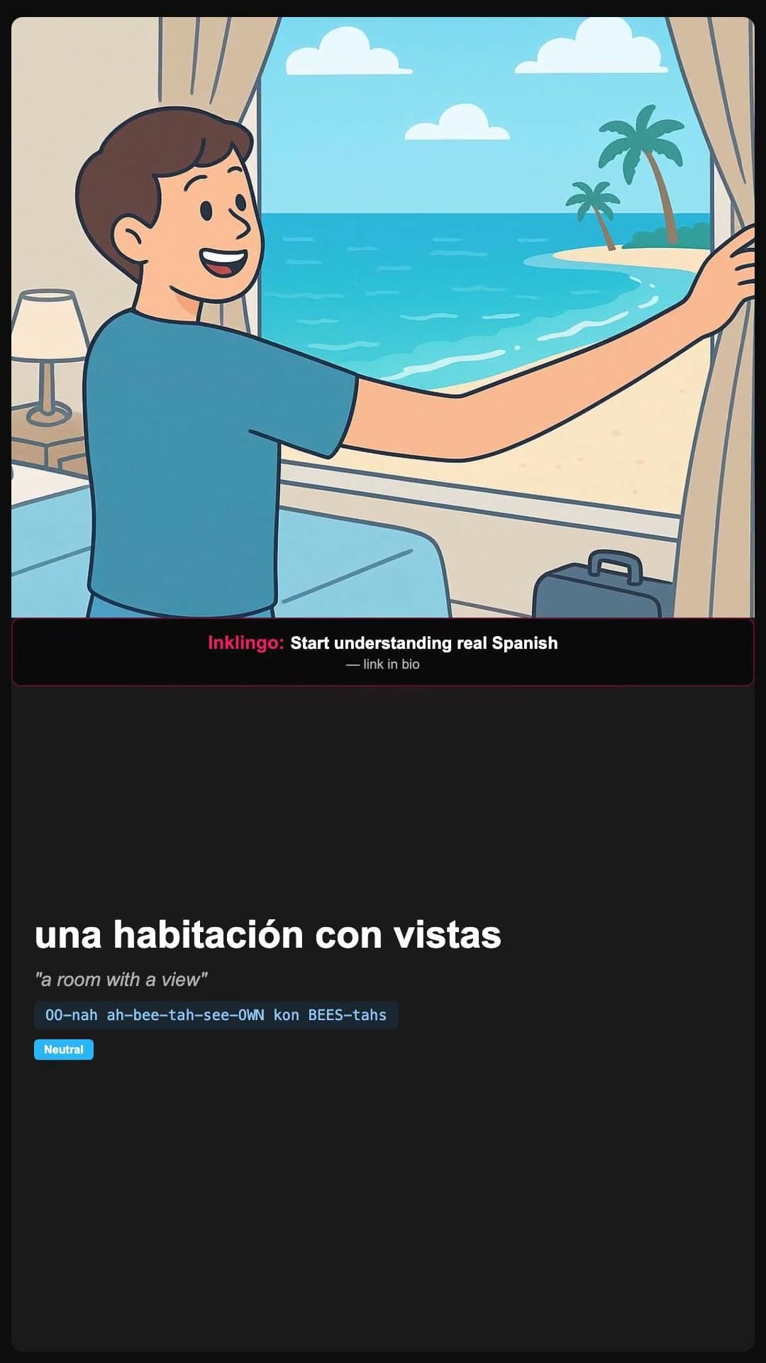 una stanza con vista - Spanish pronunciation video