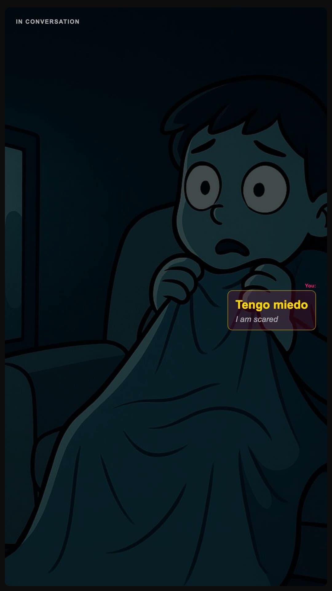 I am scared - Spanish pronunciation video