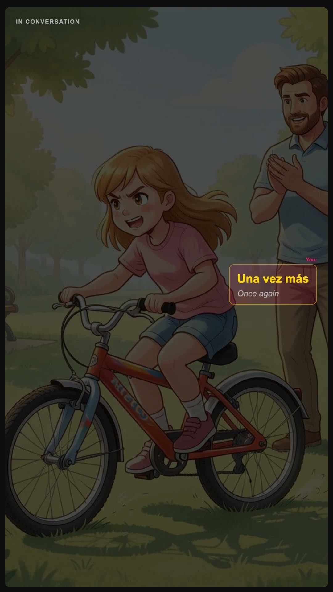 Once again - Spanish pronunciation video