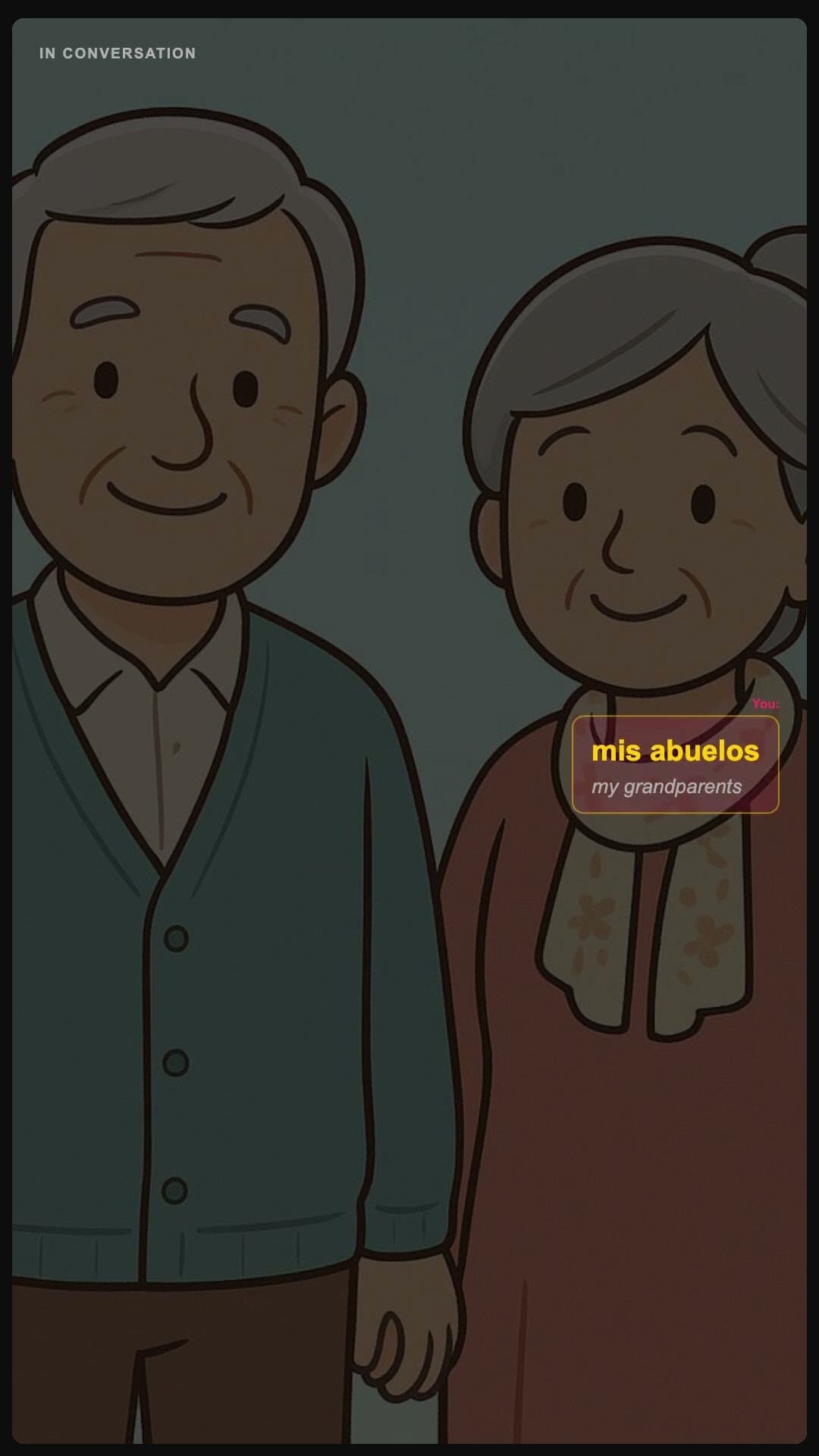 my grandparents - Spanish pronunciation video