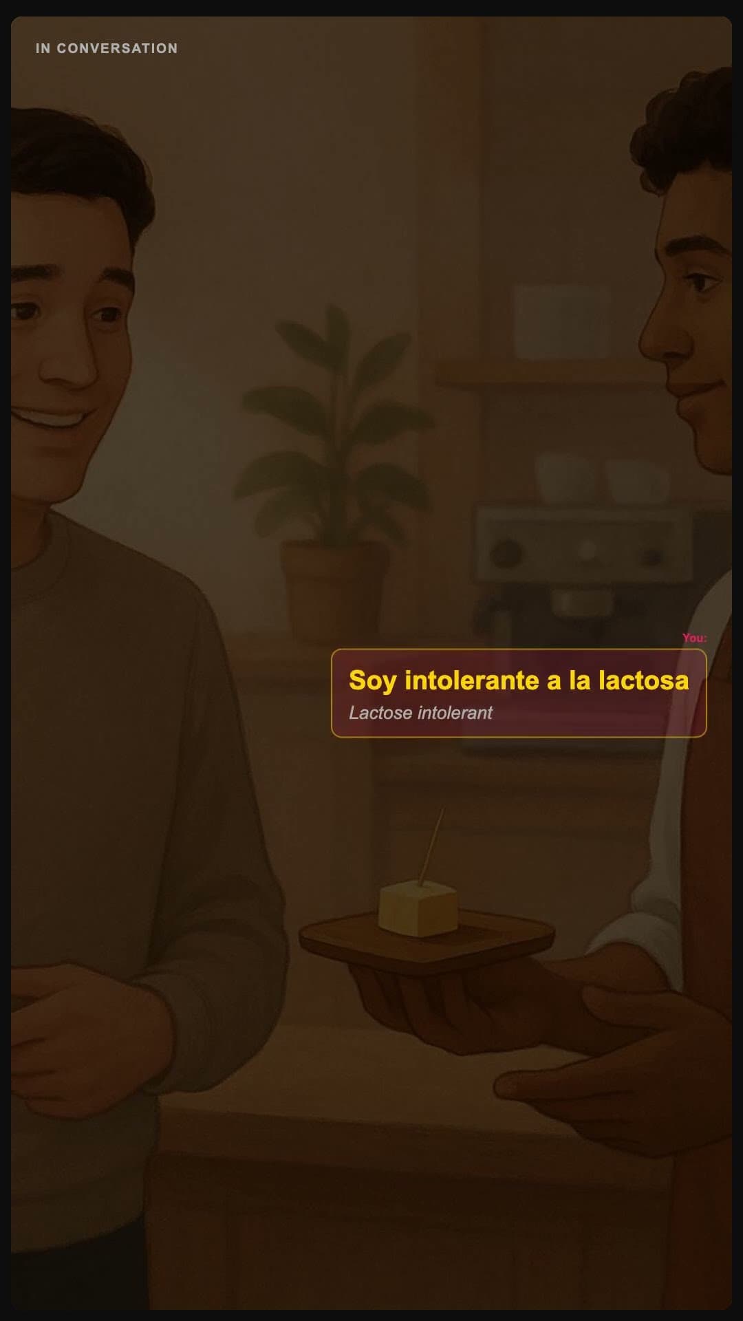 Intolerante à lactose - Spanish pronunciation video