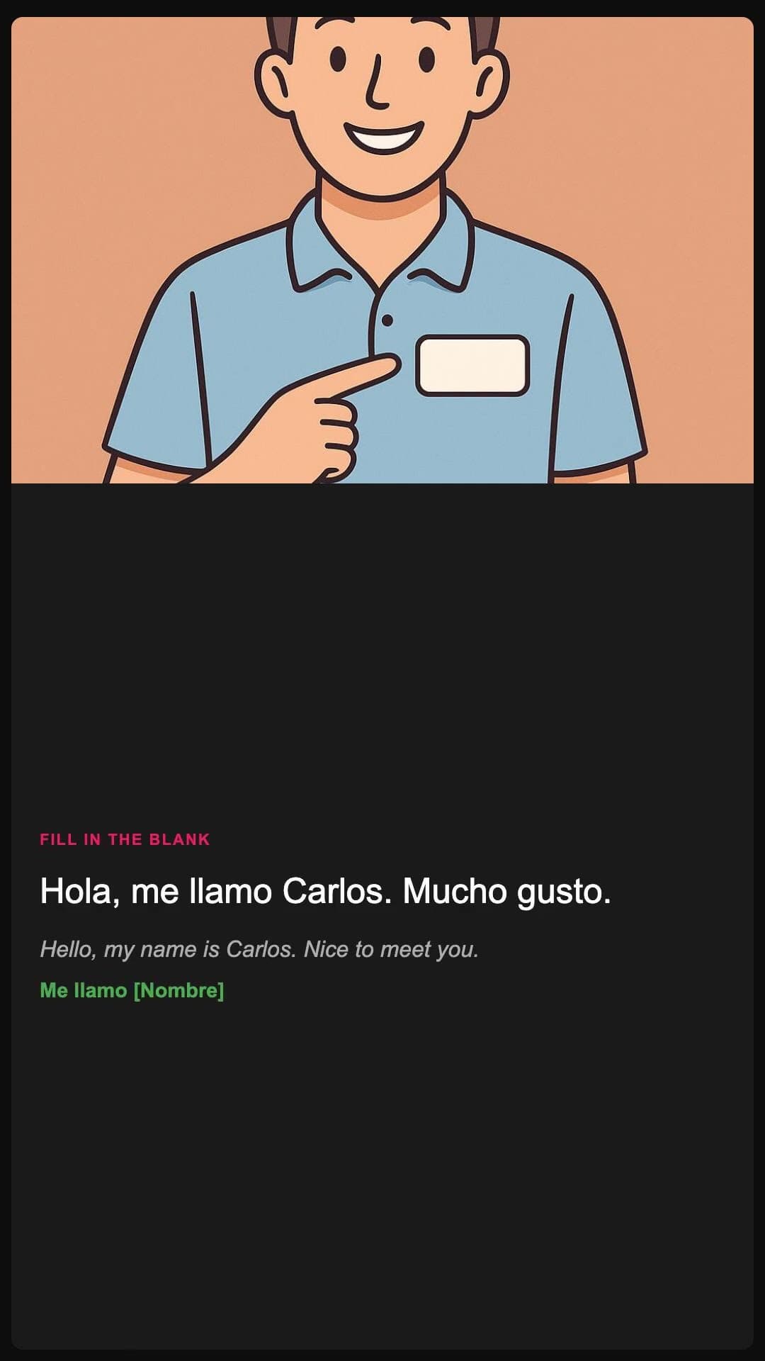 My name is - Spanish pronunciation video