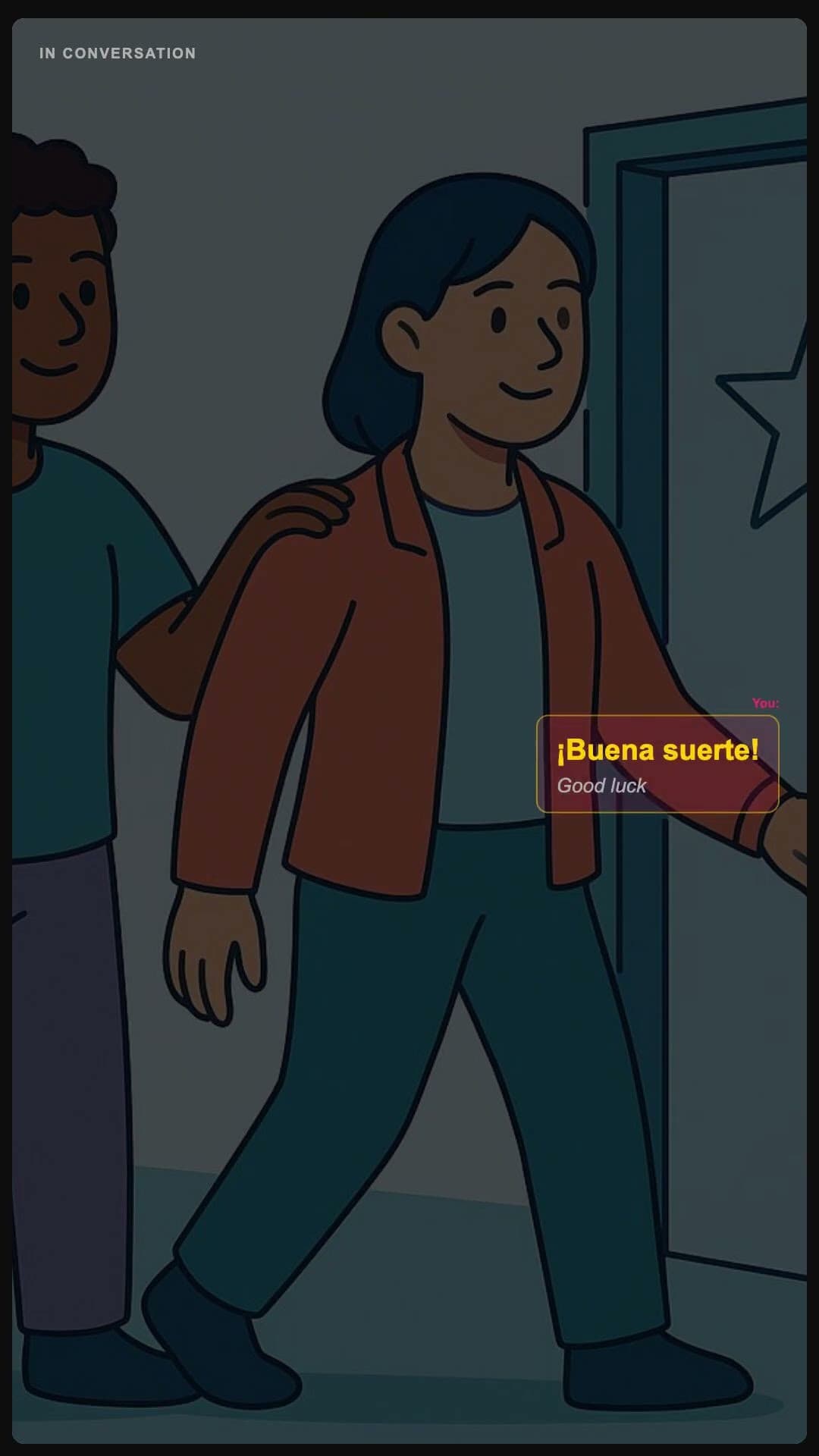 Good luck - Spanish pronunciation video