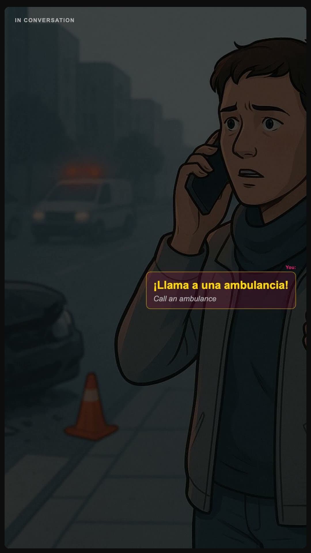 Bel een ambulance - Spanish pronunciation video