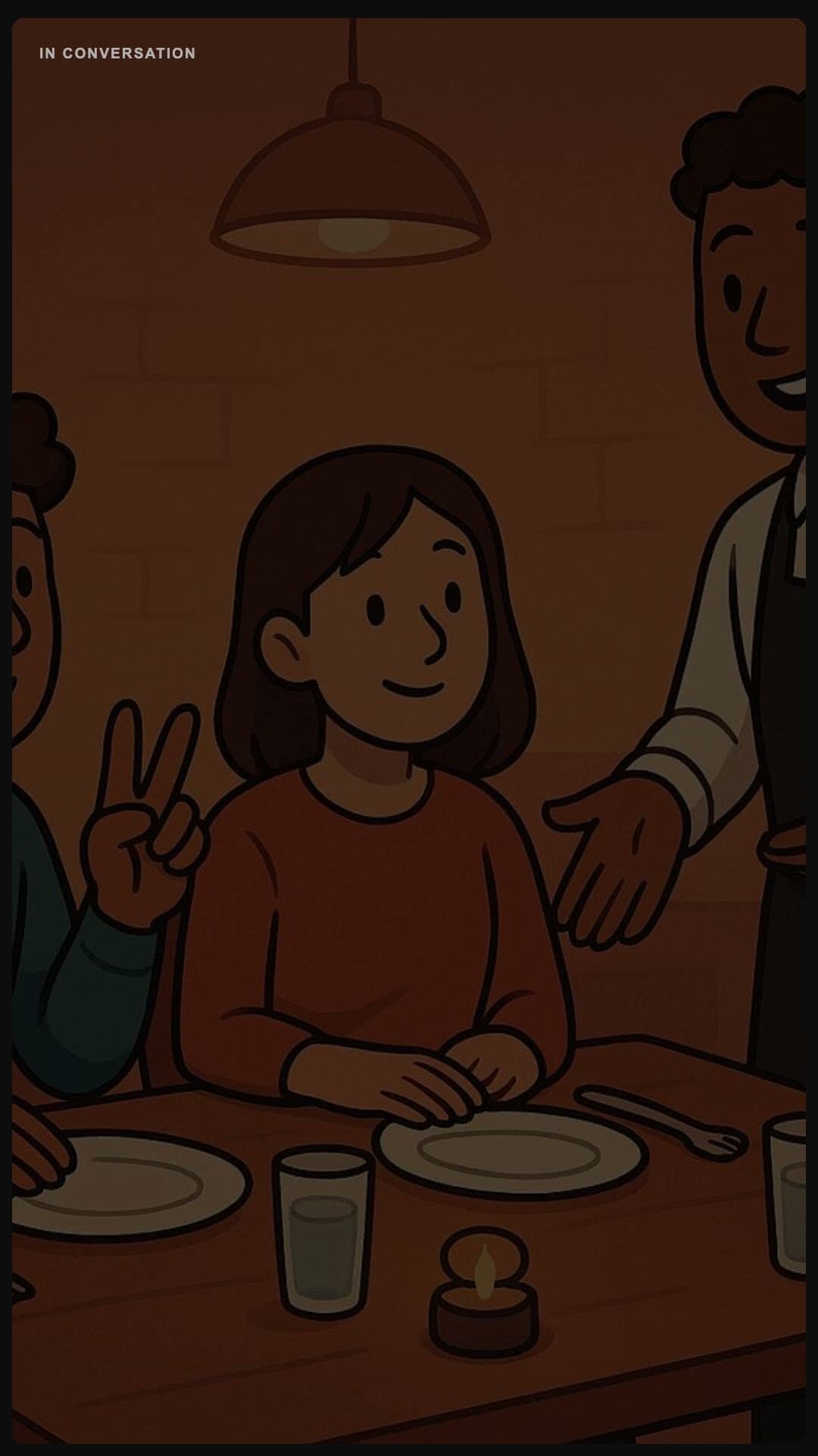 Separate checks, please - Spanish pronunciation video