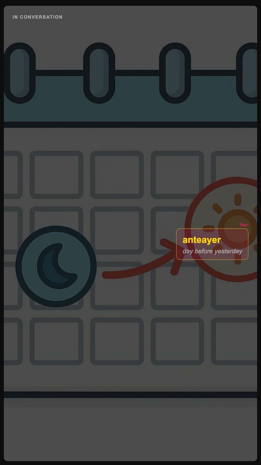 day before yesterday - Spanish pronunciation video