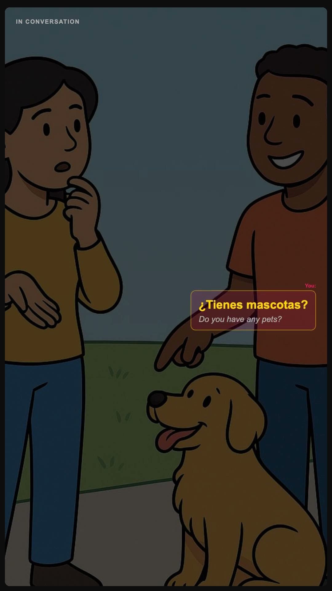 Do you have any pets? - Spanish pronunciation video