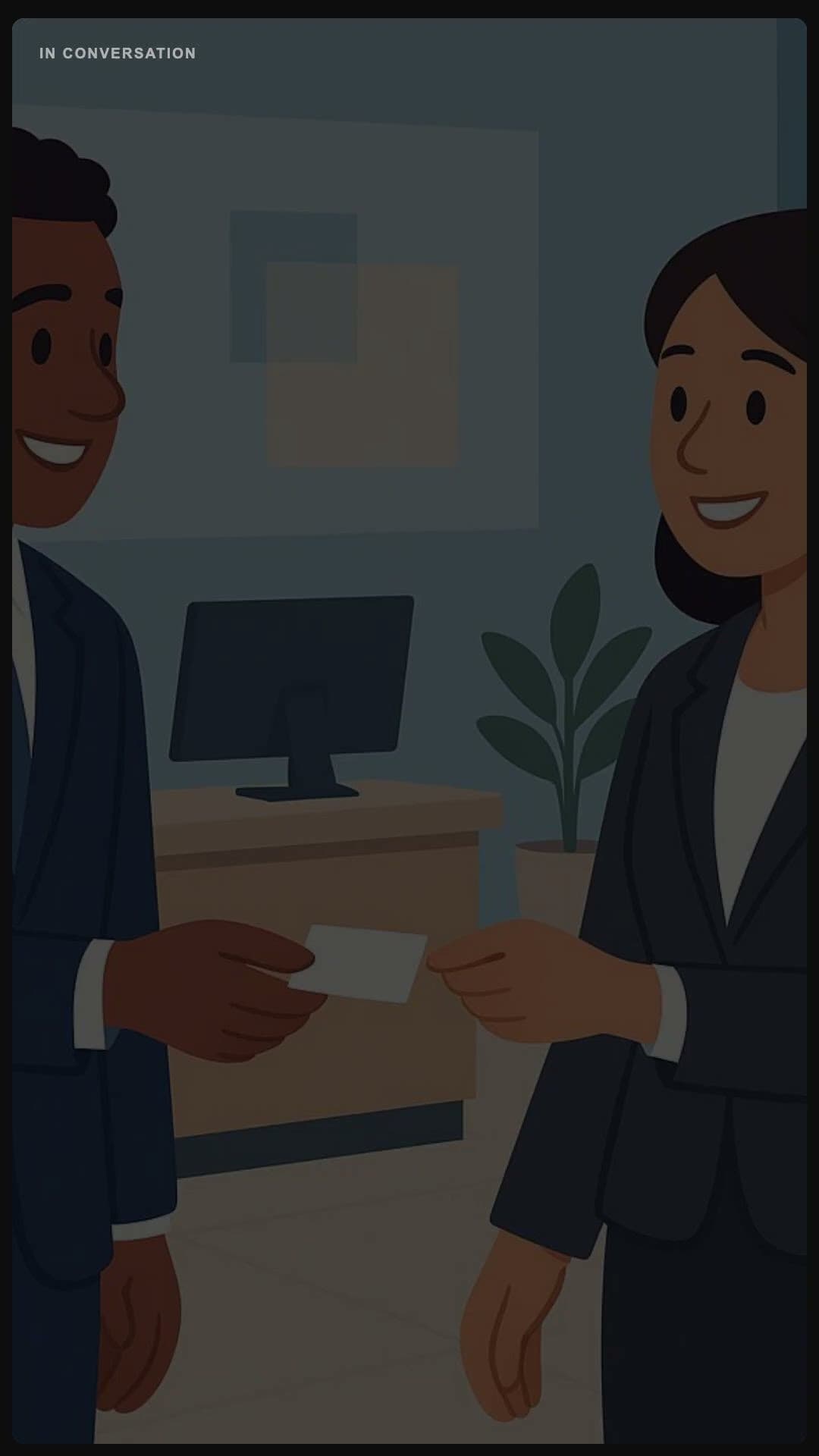 Here is my business card - Spanish pronunciation video