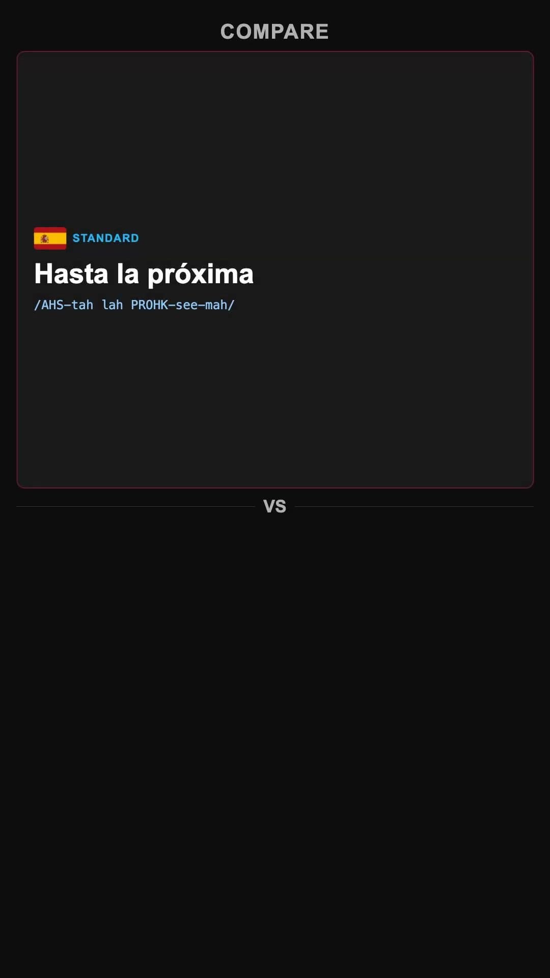 Do następnego razu - Spanish pronunciation video