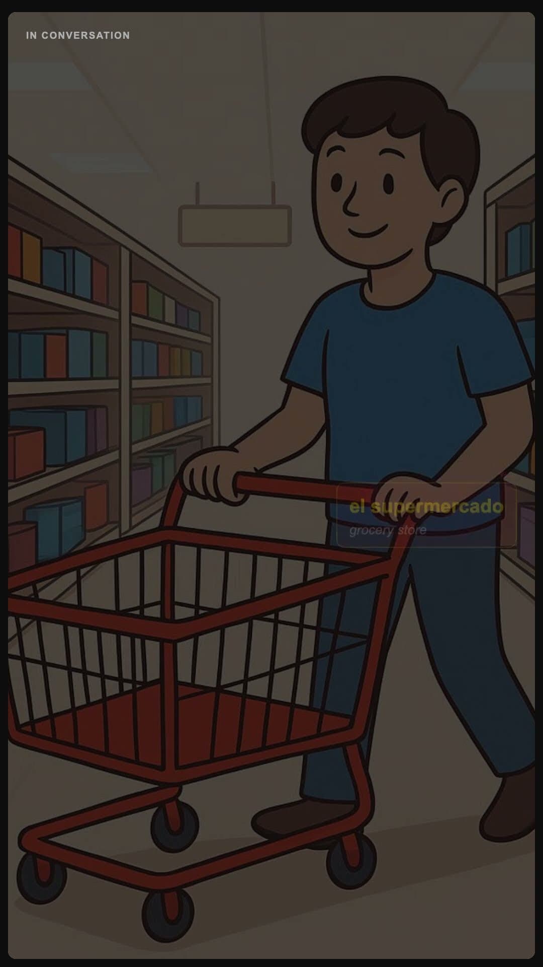 grocery store - Spanish pronunciation video