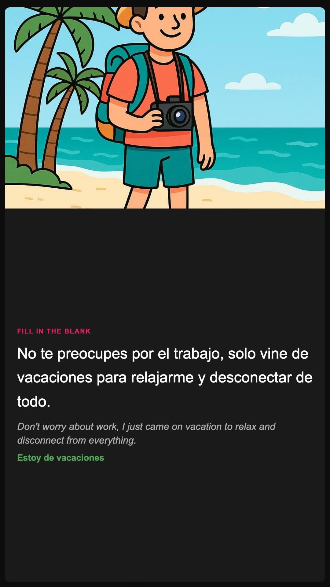 Ik ben hier op vakantie - Spanish pronunciation video