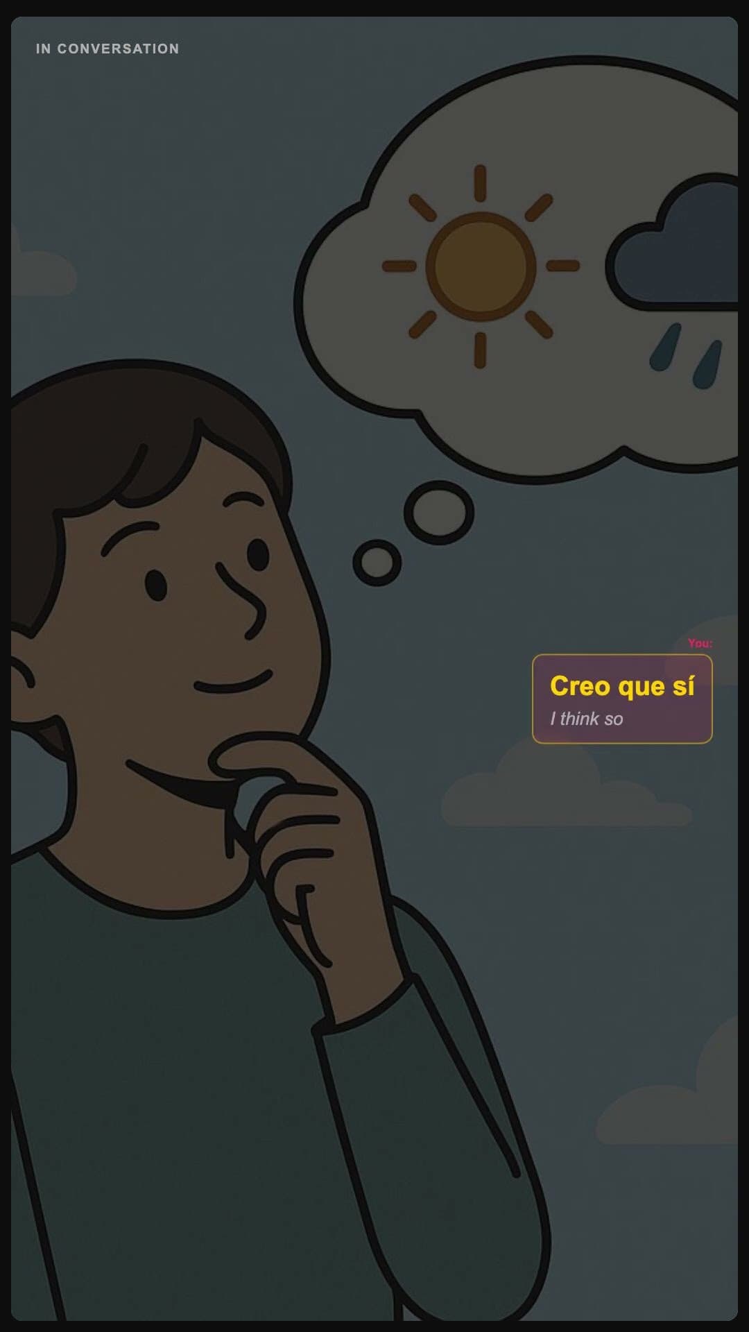 I think so - Spanish pronunciation video