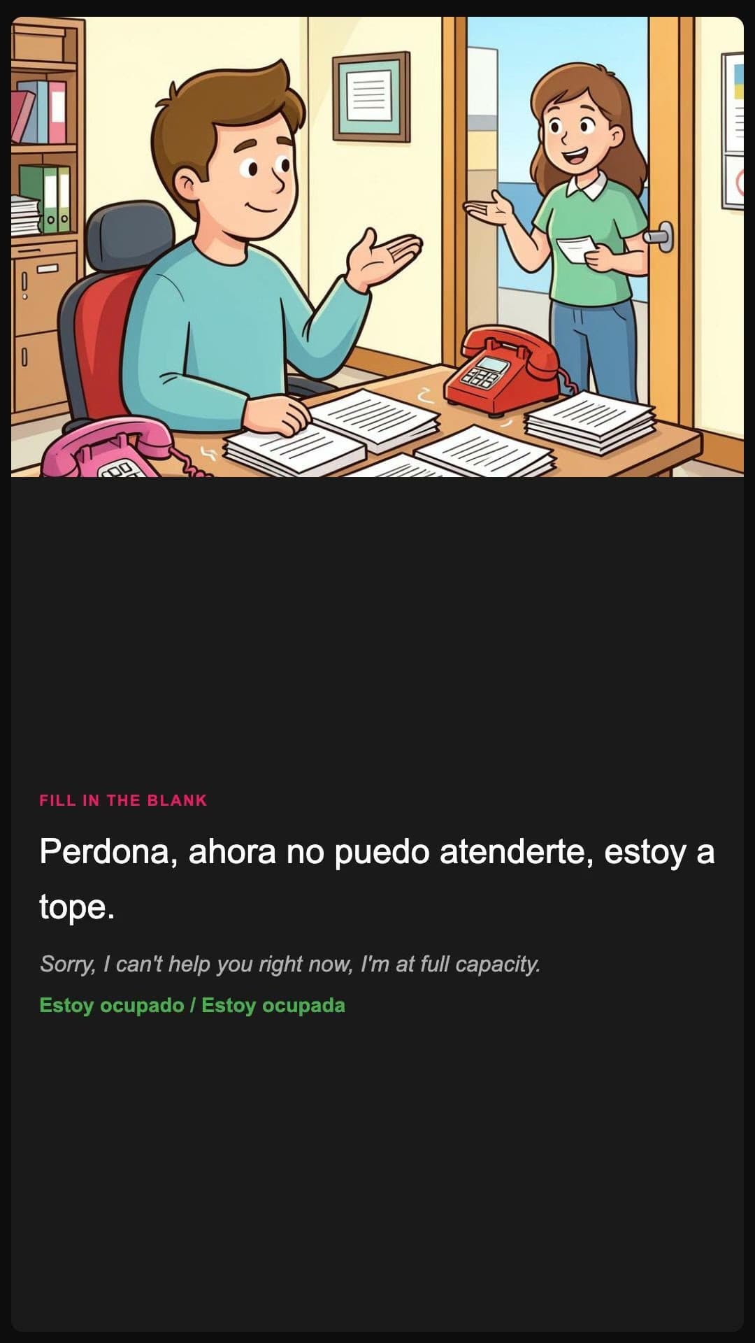 Ik heb het nu druk - Spanish pronunciation video