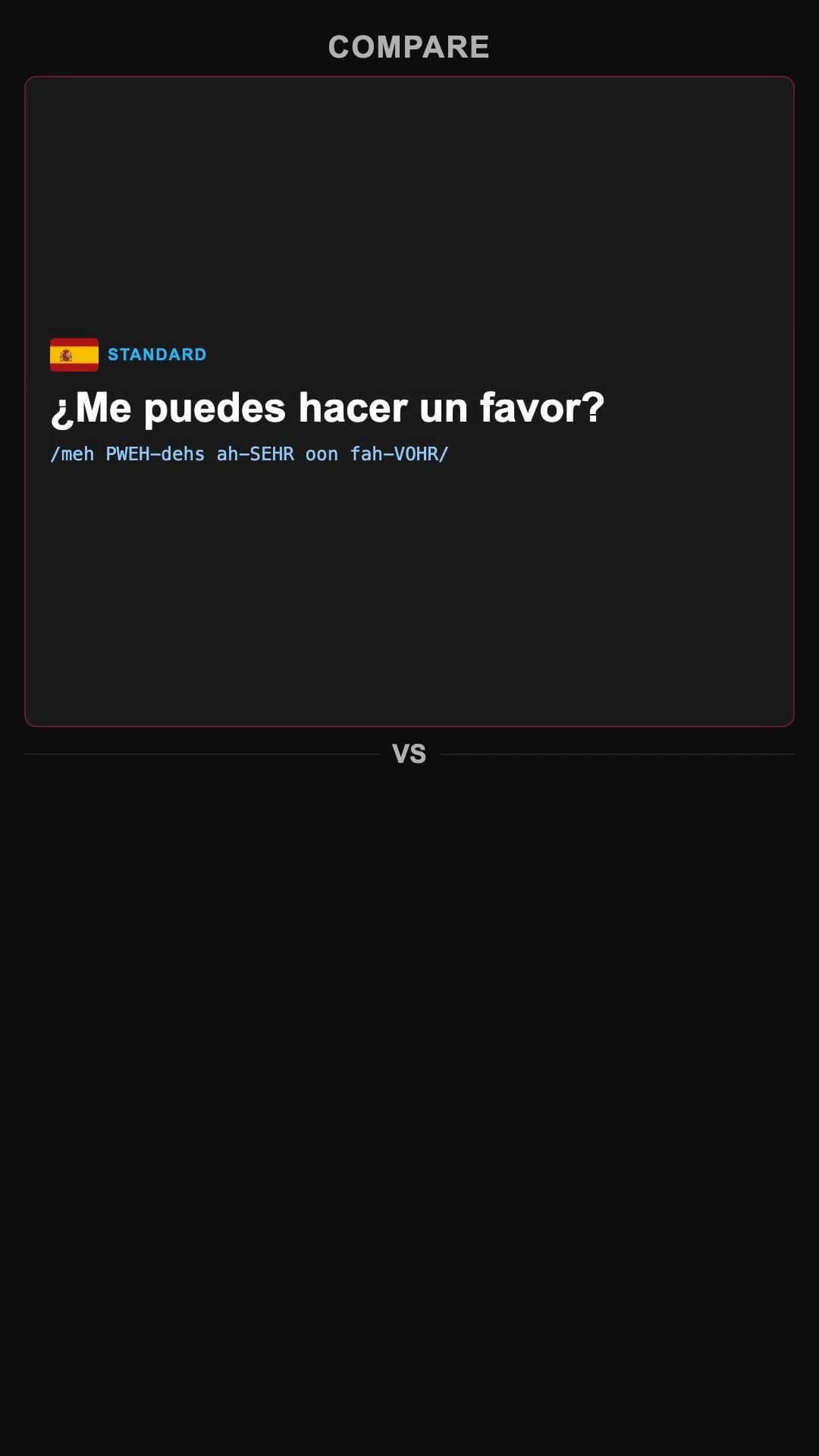 Can you do me a favor? - Spanish pronunciation video