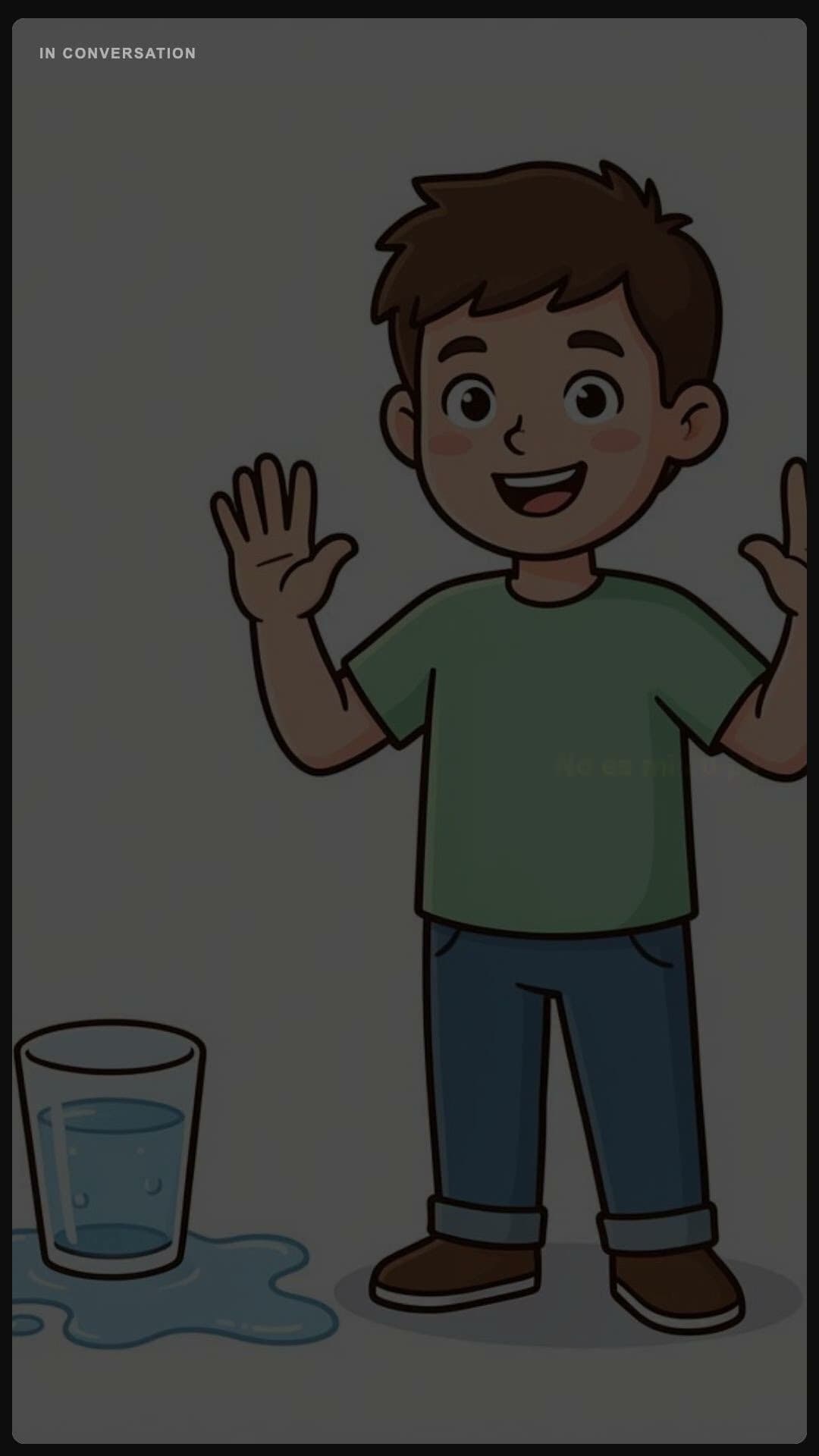 It's not my fault - Spanish pronunciation video