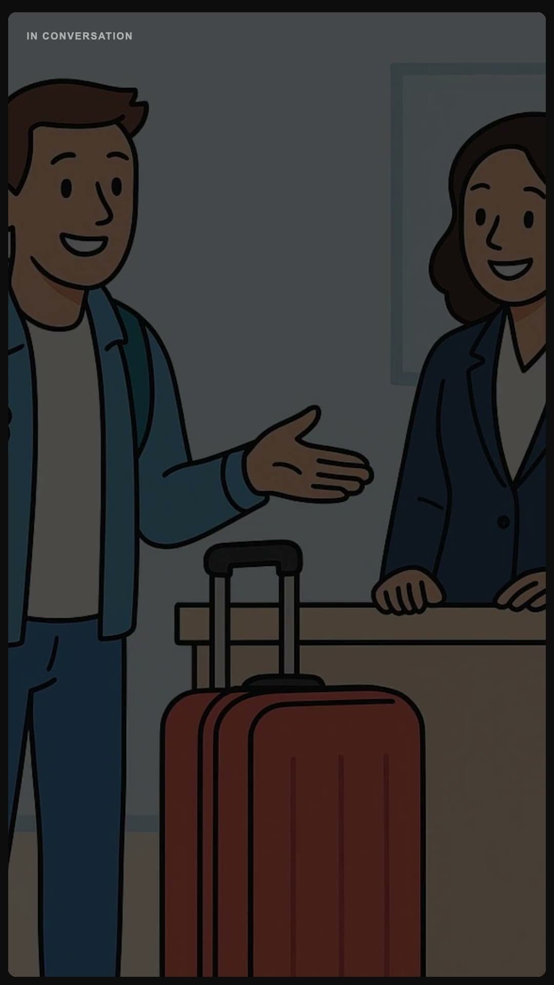 Posso lasciare i miei bagagli qui? - Spanish pronunciation video