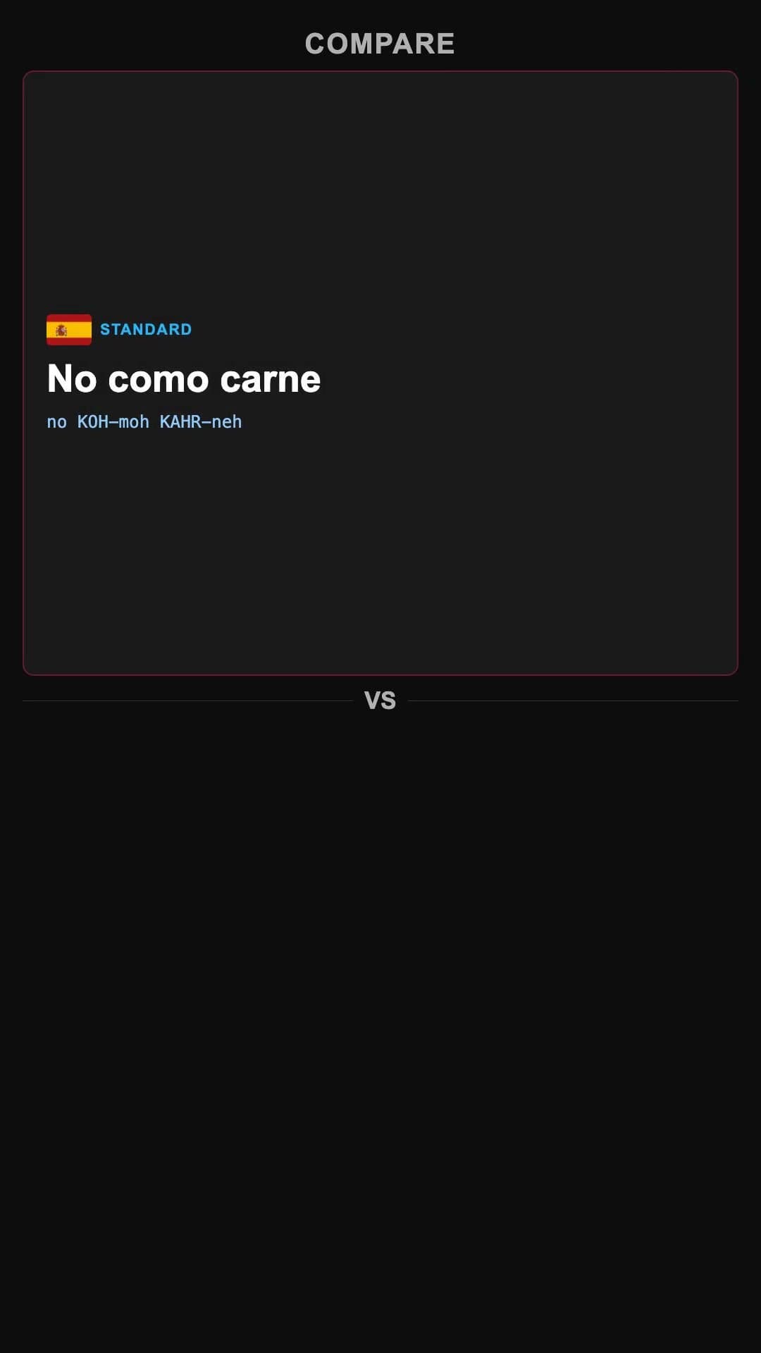 Ik eet geen vlees - Spanish pronunciation video