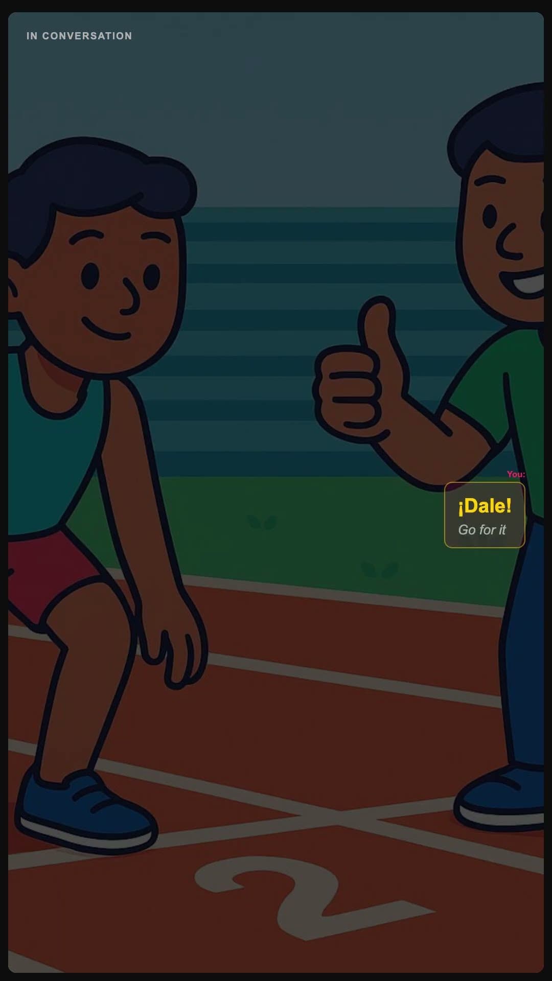 Go for it - Spanish pronunciation video