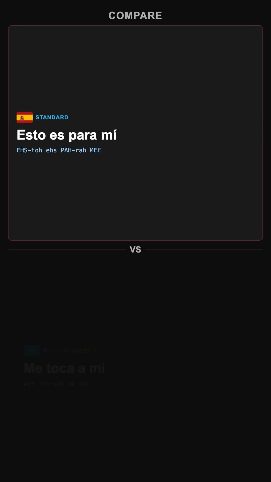 This is for me - Spanish pronunciation video