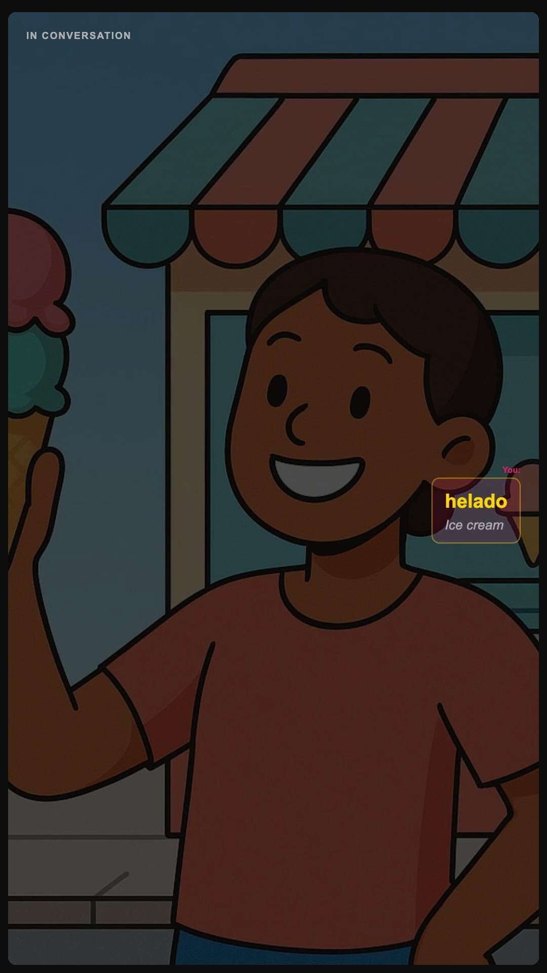 Ice cream - Spanish pronunciation video