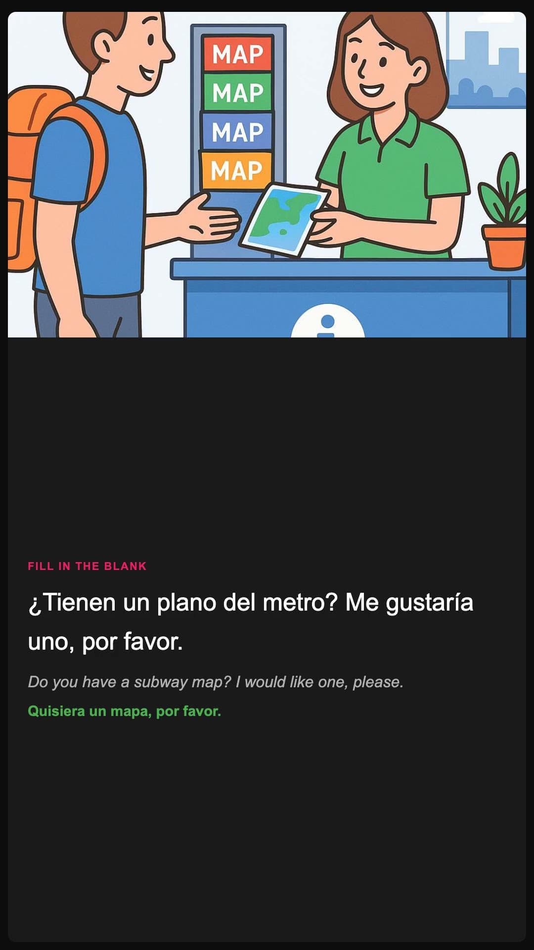 Ik zou graag een kaart willen - Spanish pronunciation video