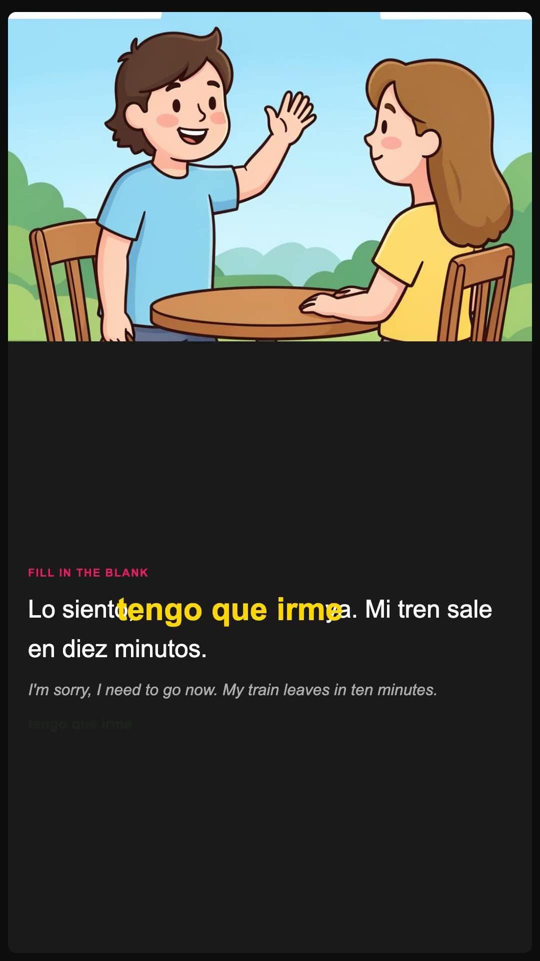 Ich muss gehen - Spanish pronunciation video