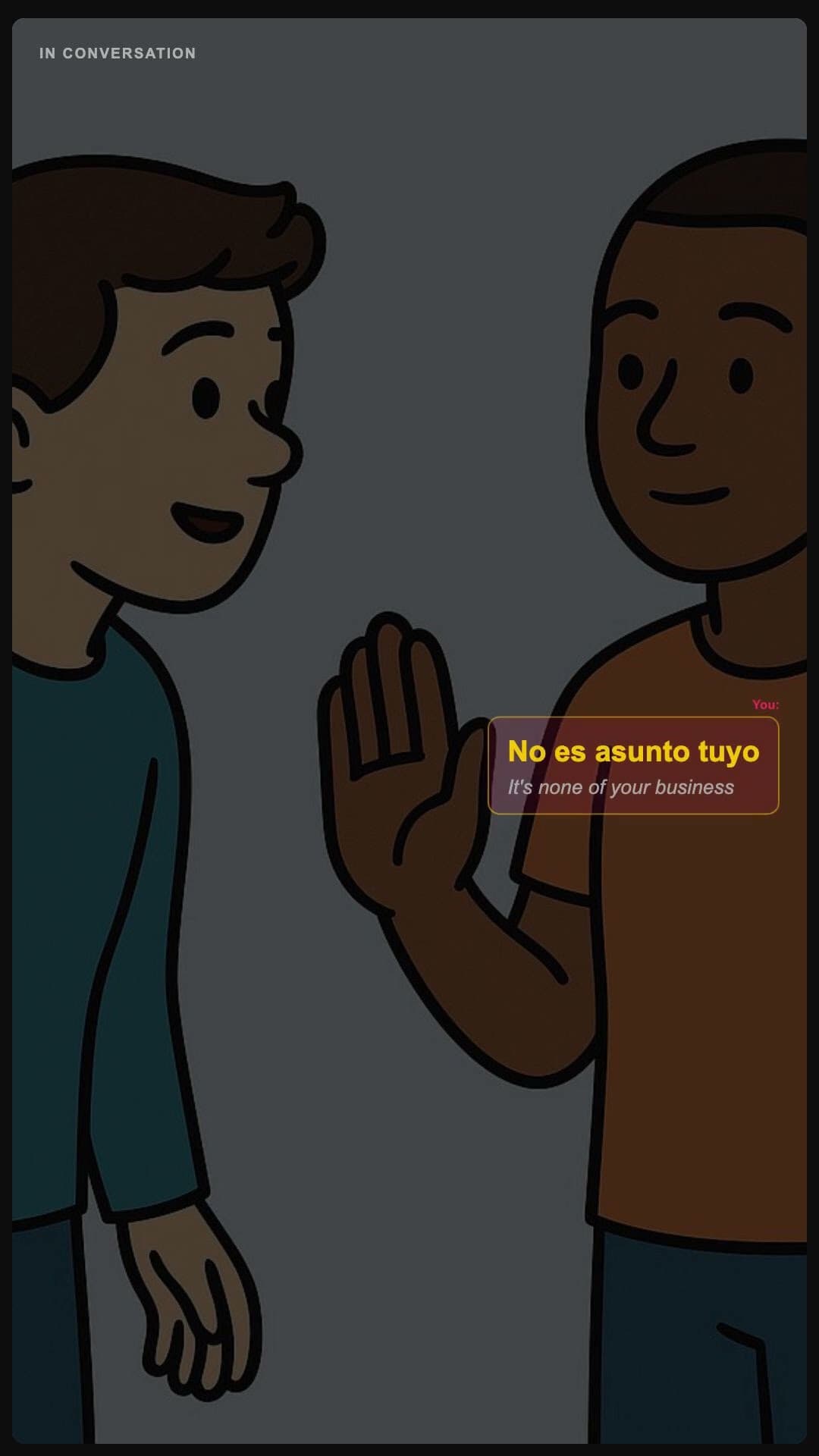 To nie twoja sprawa - Spanish pronunciation video