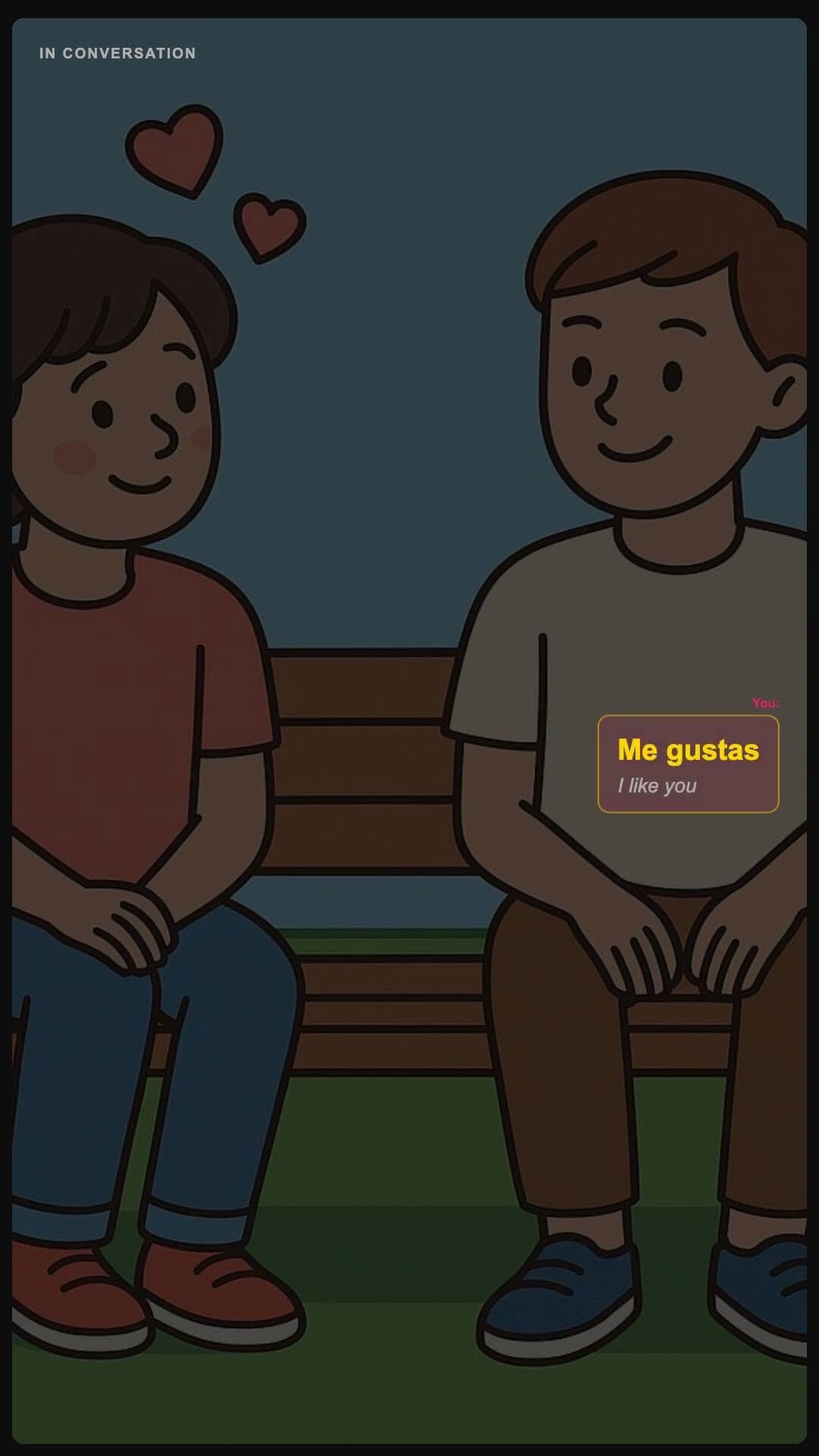 I like you - Spanish pronunciation video