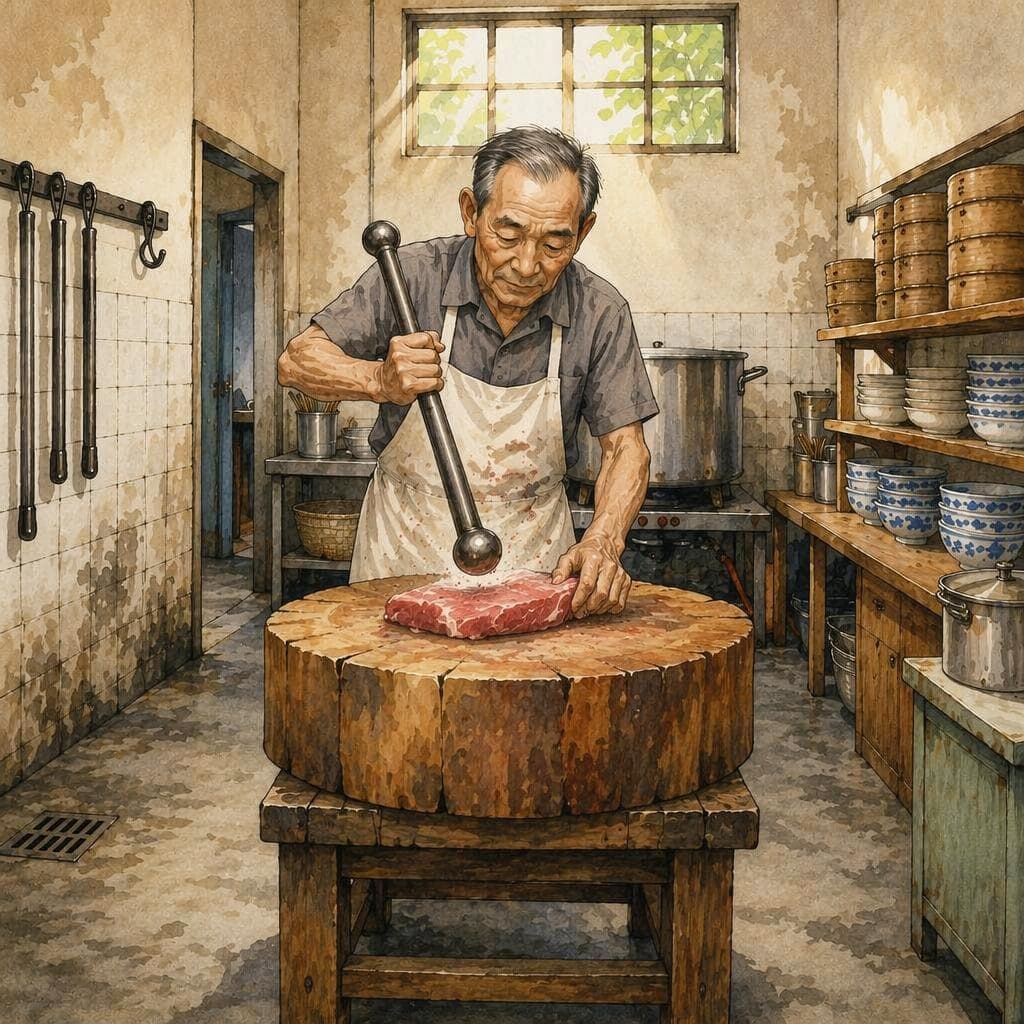 打了三十年牛肉丸的那双手 — A2 Food & Cuisine histoire chinoise