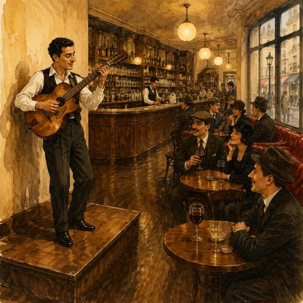 La Nuit où Django Reinhardt Joua avec Deux Doigts — A2 Music & Arts French story