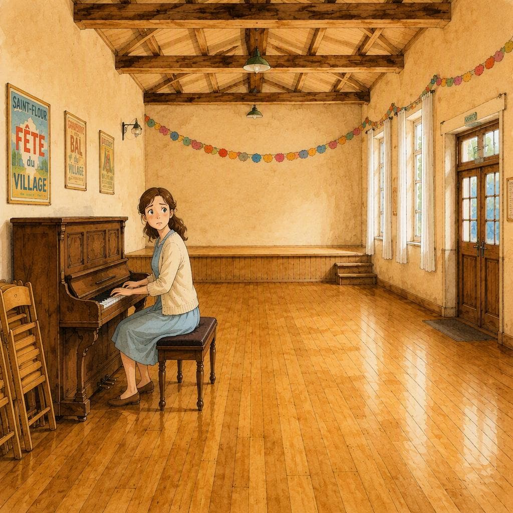 Le Piano Désaccordé du Bal de Saint-Flour — Storia francese A1 Music & Arts
