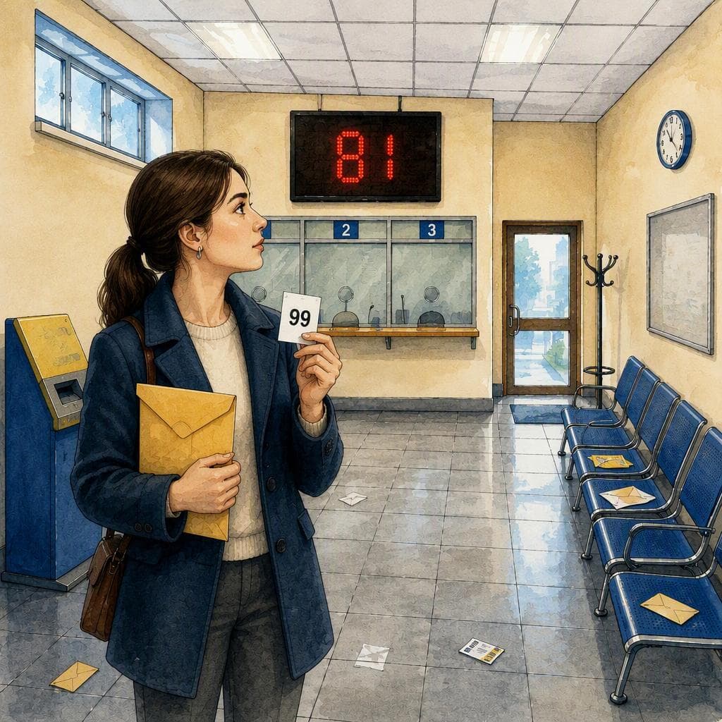 Il Numero Novantanove all'Ufficio Postale — A2 Daily Life Italienische Geschichte
