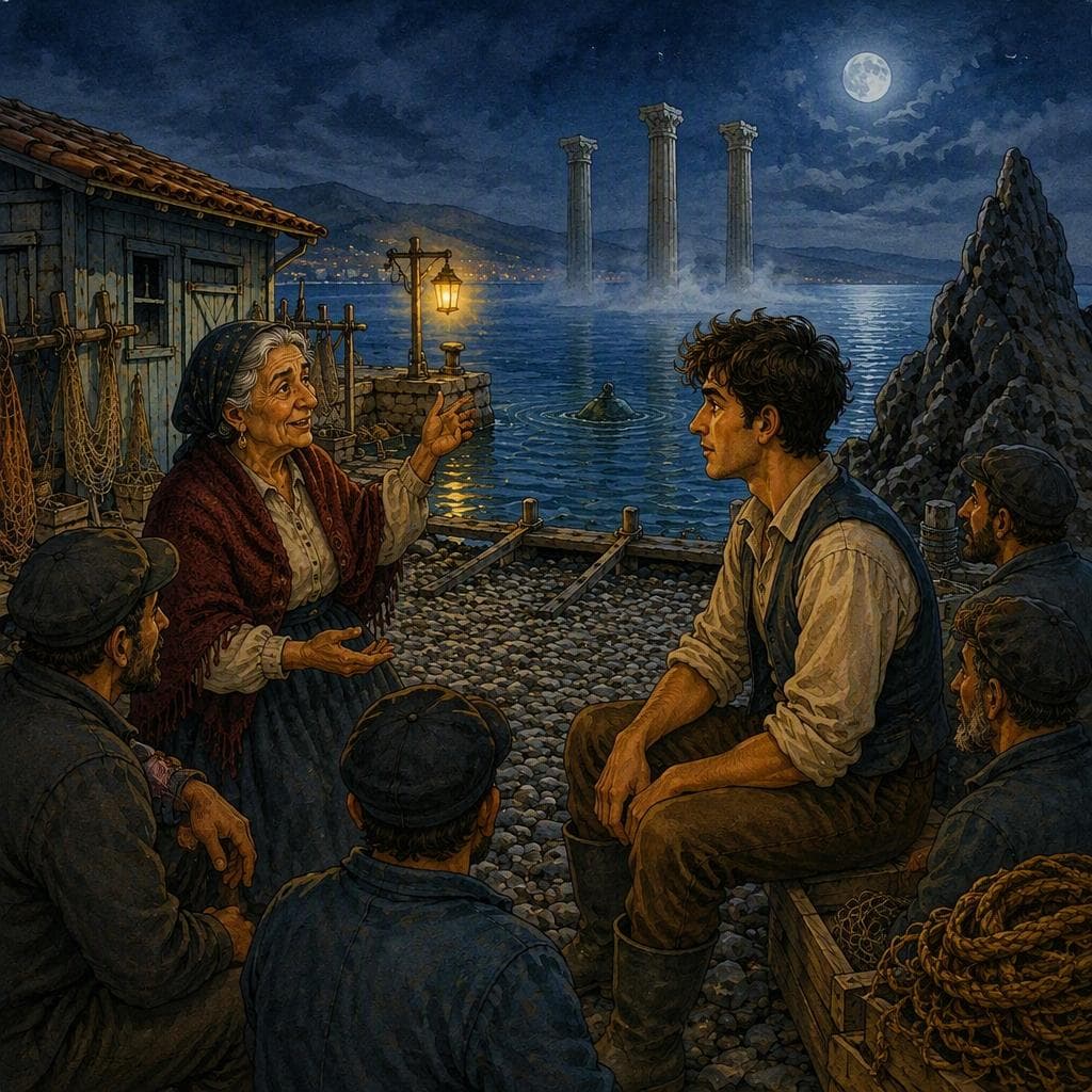 La Terza Colonna di Colapesce — A2 Myths & Legends Italian story