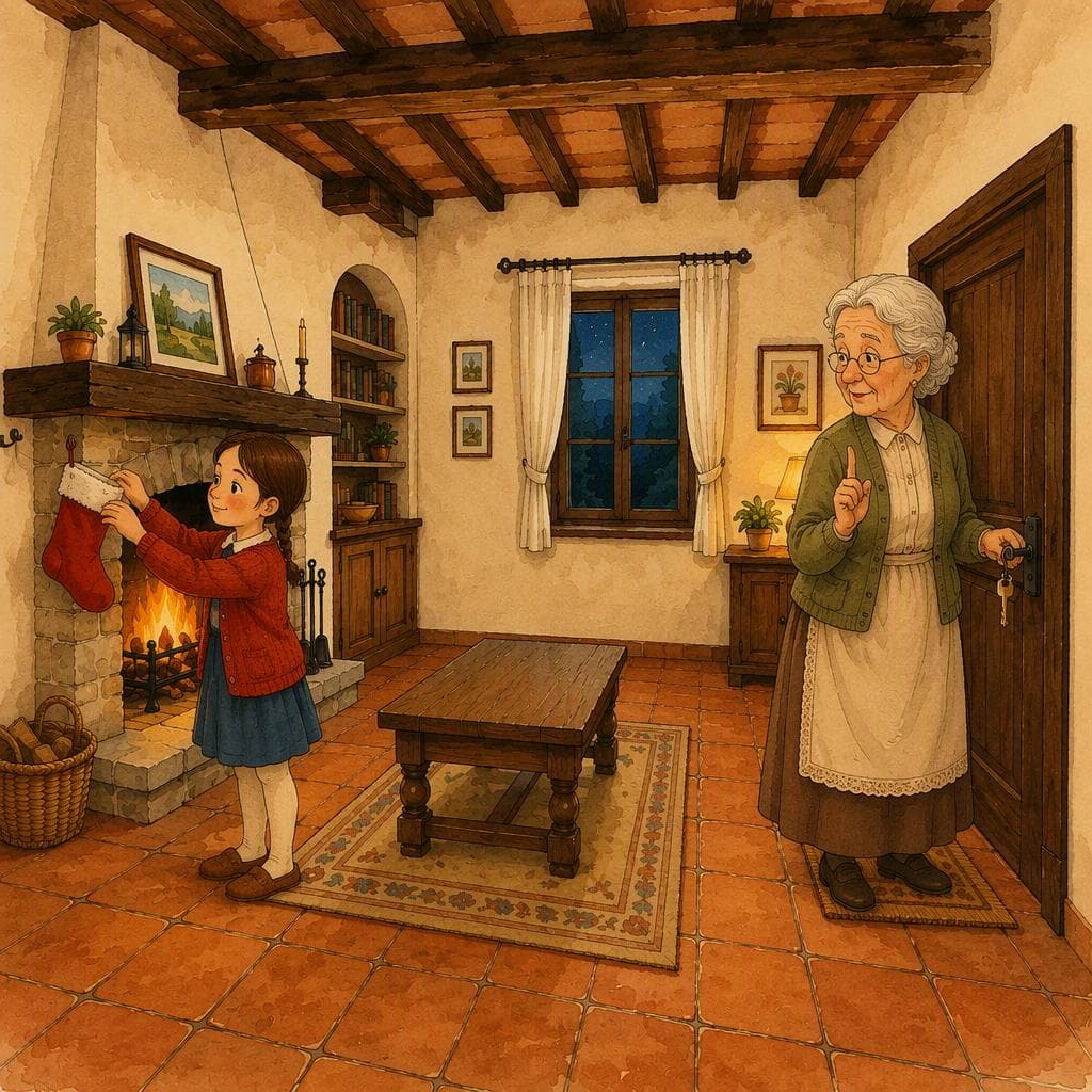 La Porta che la Befana Non Deve Trovare Chiusa — A1 Myths & Legends Italian story