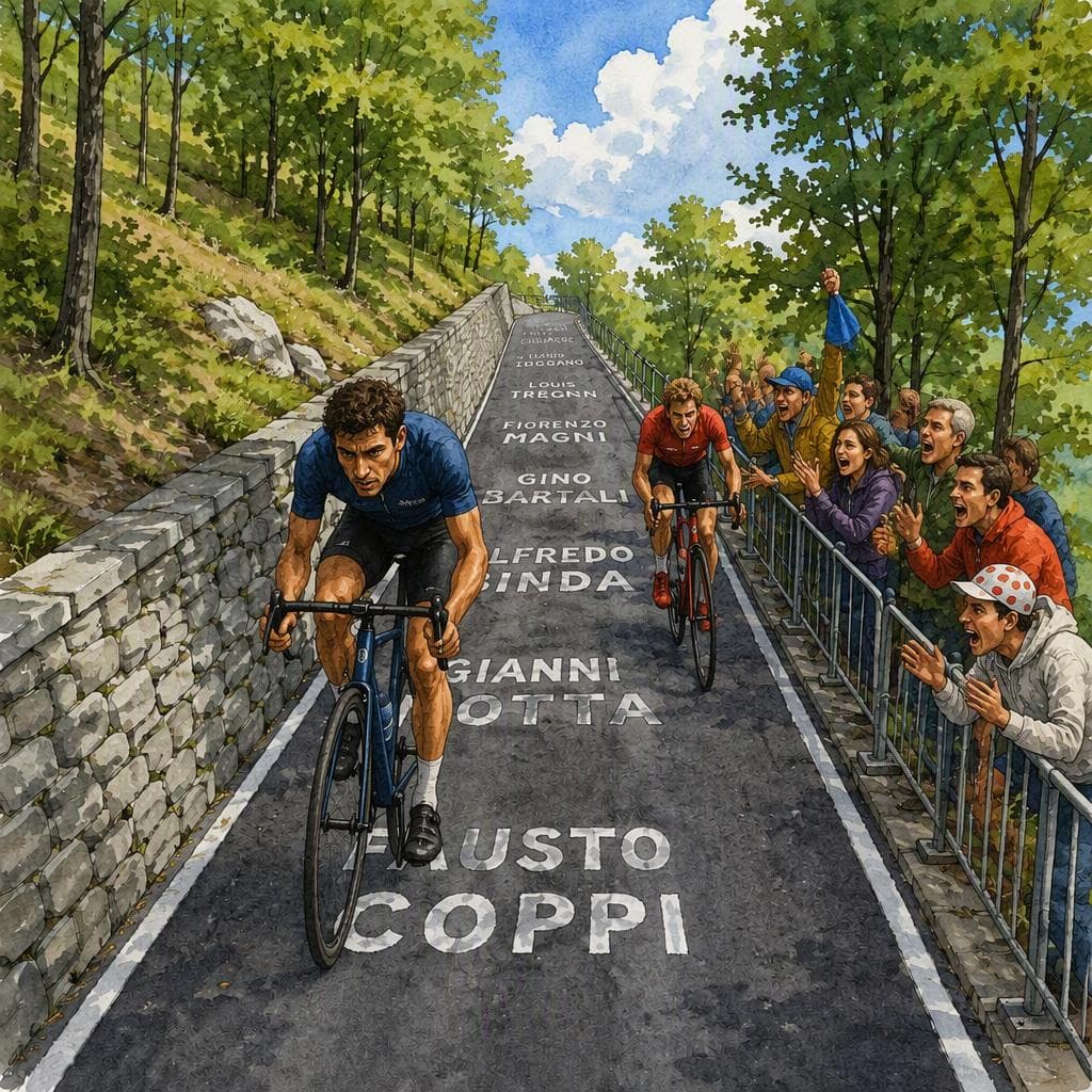 A Roda Furada no Muro de Sormano — História em italiano A2 Sports