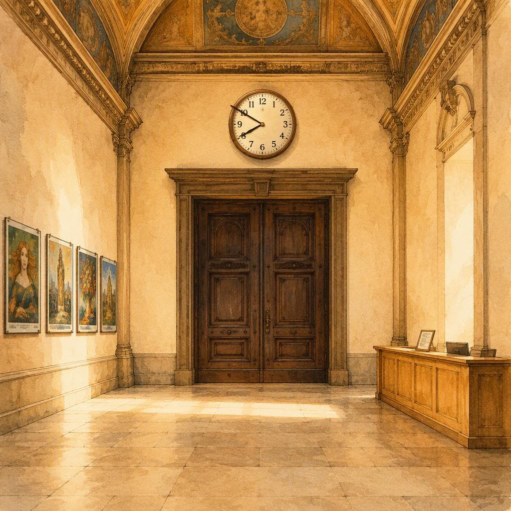 La Cornice Vuota agli Uffizi — Histoire italienne A1 Music & Arts