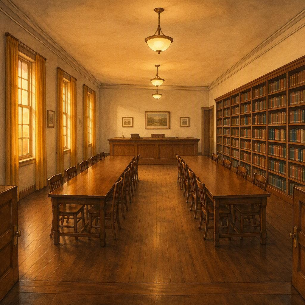 Le Impronte Bagnate nella Biblioteca — Histoire italienne A1 Mystery