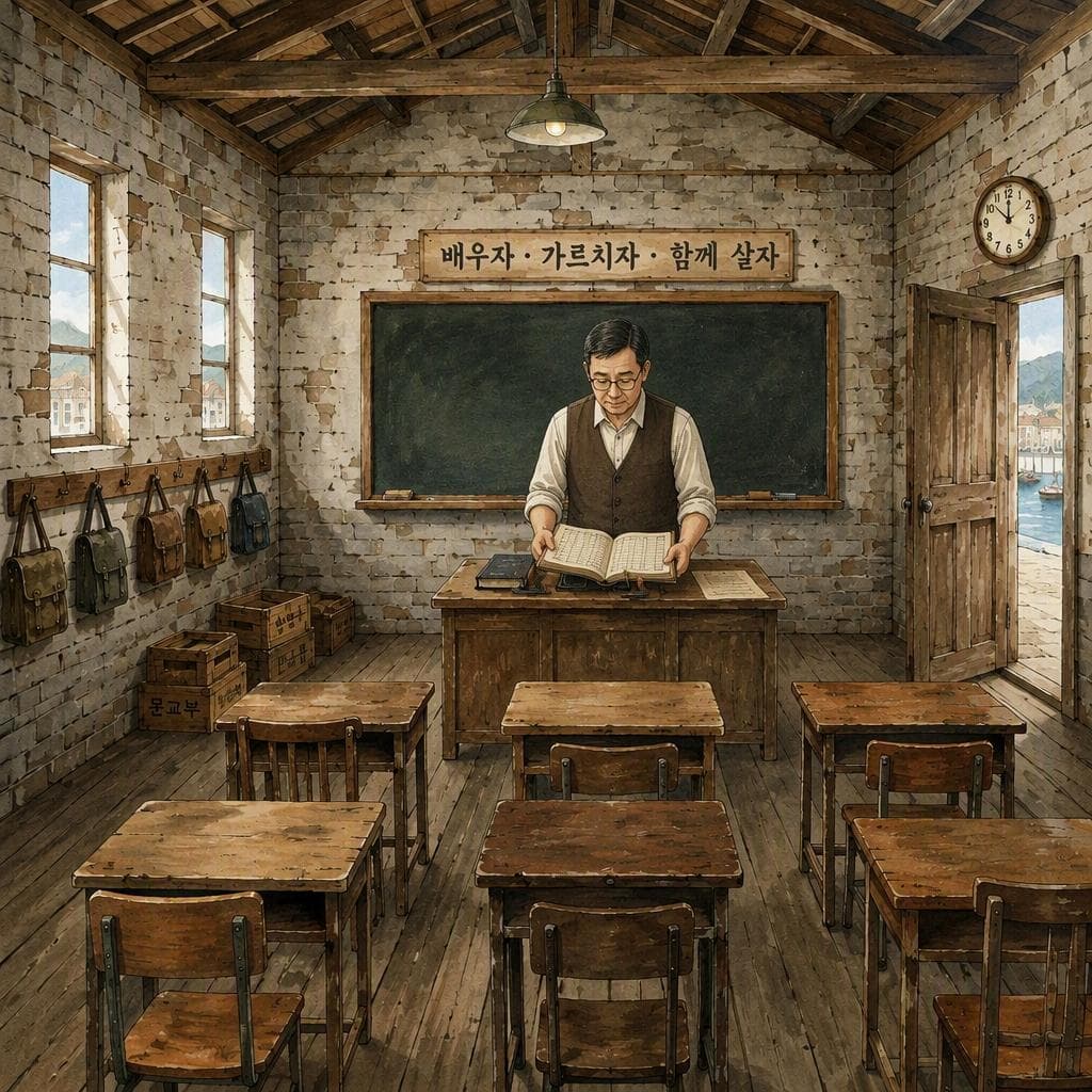 부산 피란학교의 마지막 출석부 — A2 History Korean story