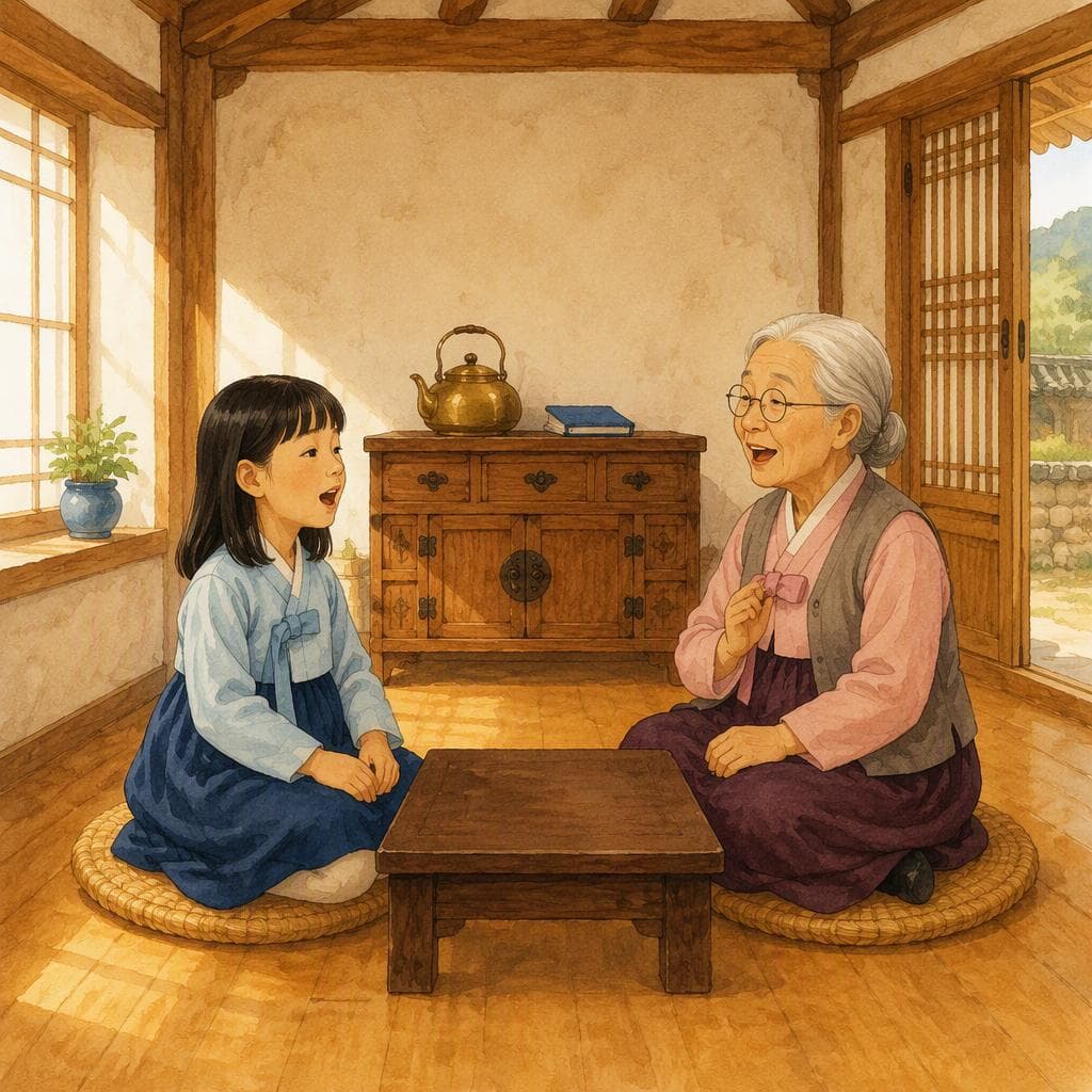 정선아리랑 장단을 놓친 어린 소리꾼 — A1 Music & Arts koreańska historia