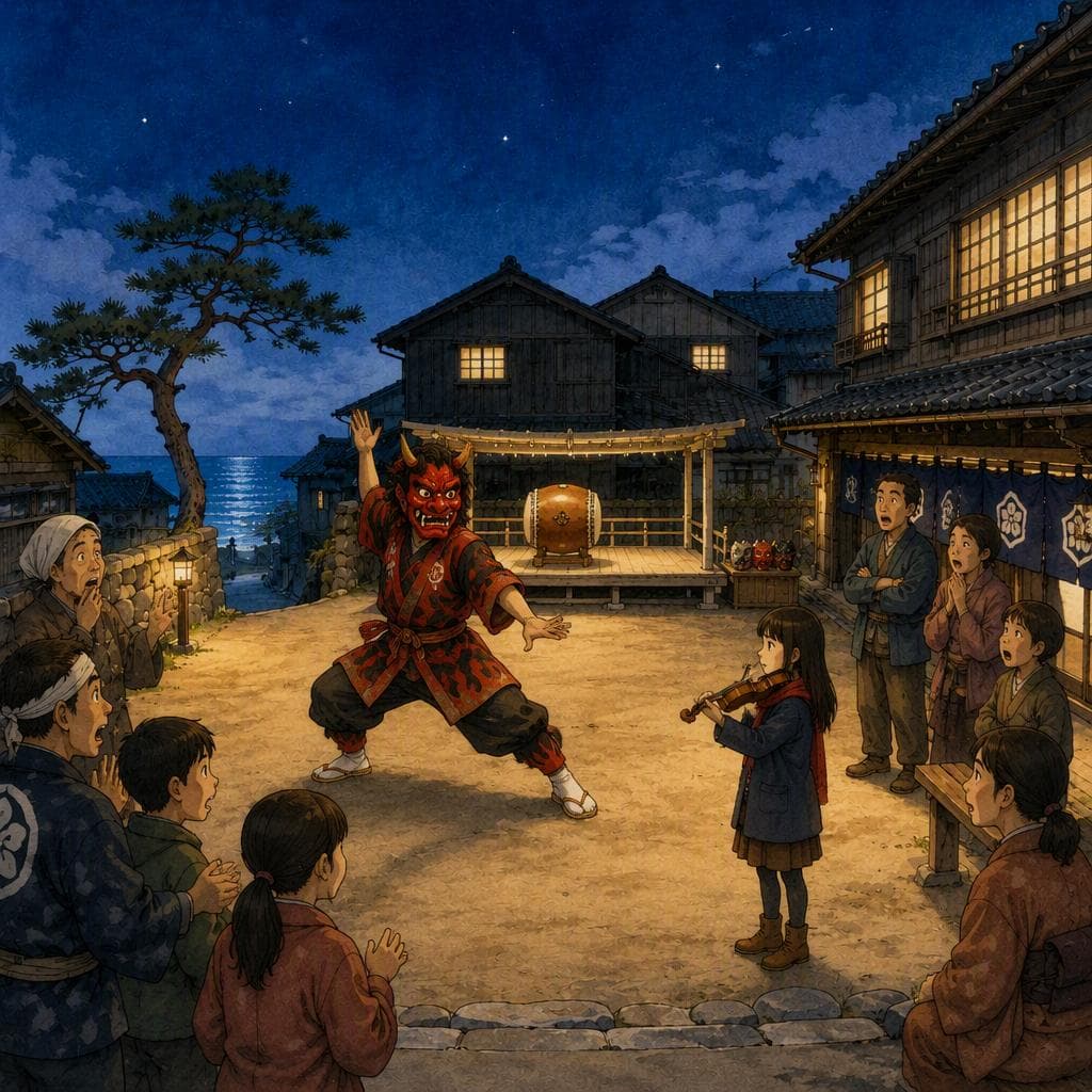 佐渡の鬼太鼓に入った新しい音 — A1 Music & Arts história japonesa
