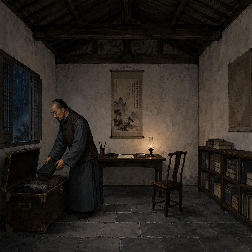 Couverture de La lettre de Lin Zexu restée au fond du coffre et jamais envoyée