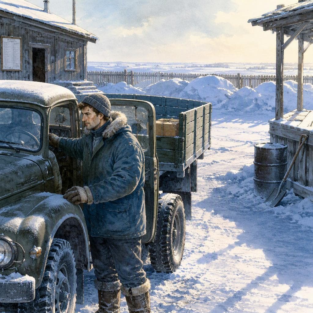 Красный флаг над зимником — A2 Nature & Adventure histoire russe